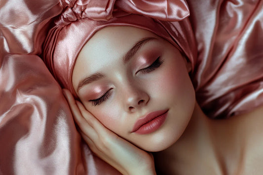 Pourquoi dormir avec un bonnet en satin change tout pour vos cheveux ?