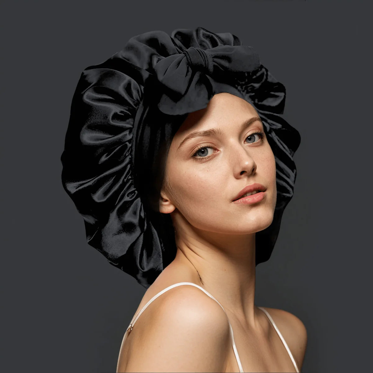 FLOVAIR CrownSilk™ – Bonnet de Nuit Premium en Satin
