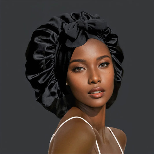 FLOVAIR CrownSilk™ – Bonnet de Nuit Premium en Satin